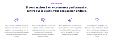 Helloproduct Valeurs